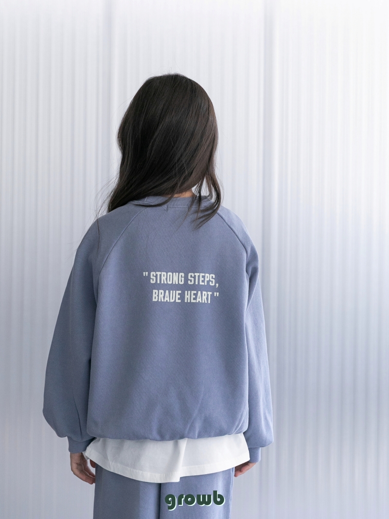Grow B - Korean Children Fashion - #magicofchildhood - Steps Sweatshirt - 6