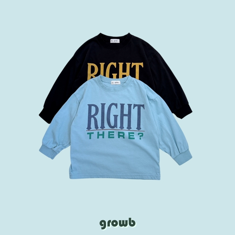 Grow B - Korean Children Fashion - #minifashionista - Right Tee - 3
