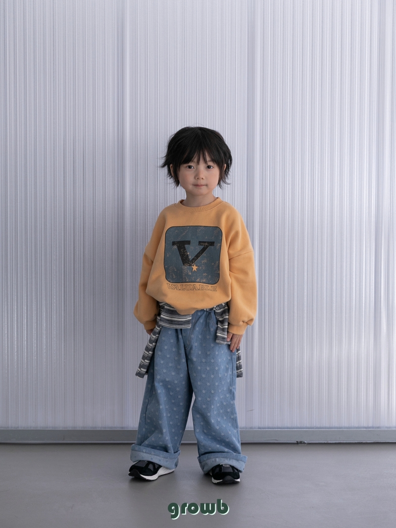 Grow B - Korean Children Fashion - #minifashionista - 뷔 Sweatshirt - 5