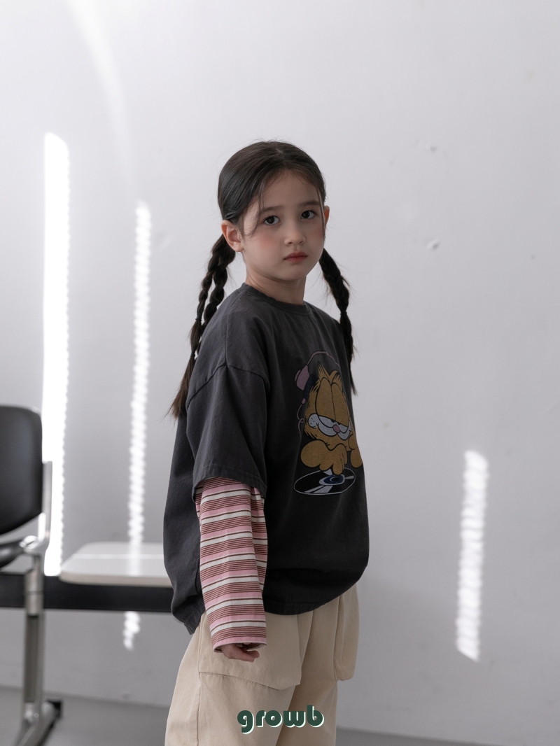 Grow B - Korean Children Fashion - #minifashionista - Music Tee - 12