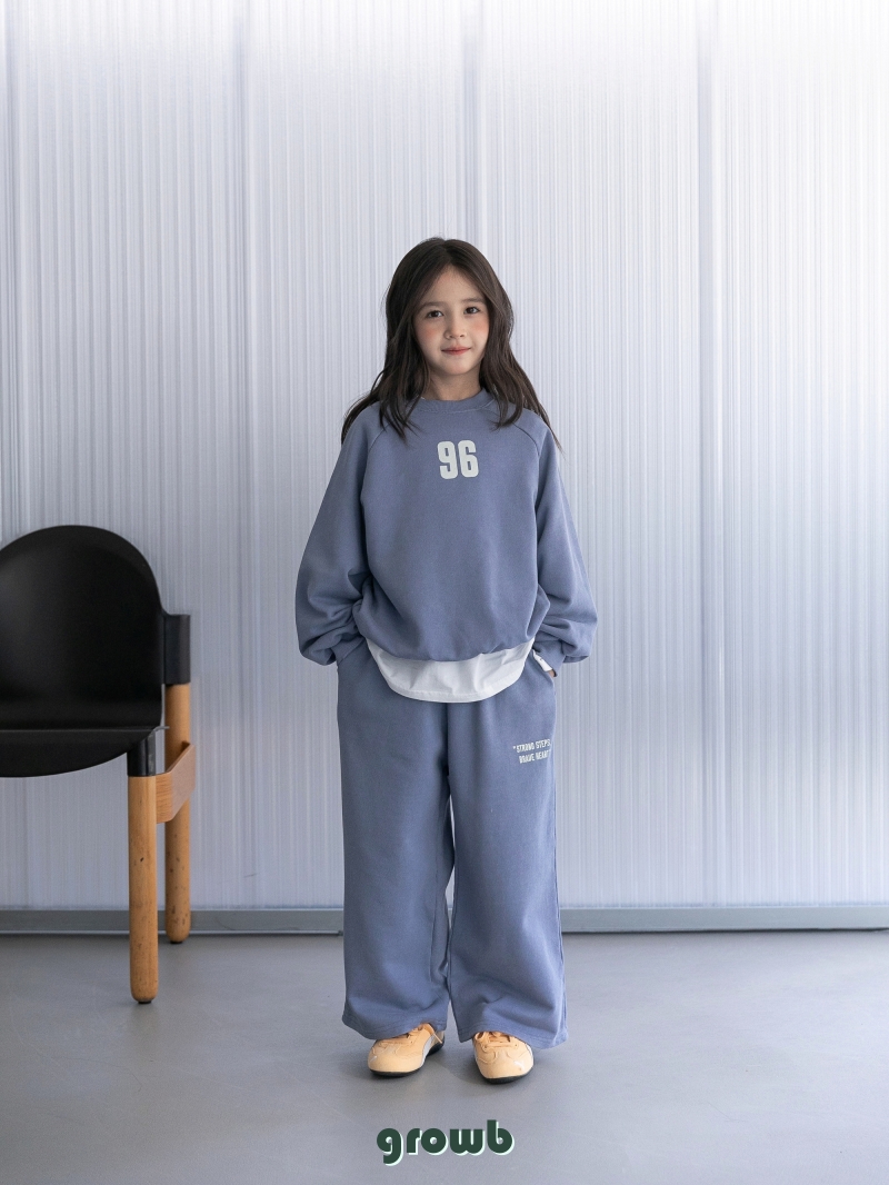 Grow B - Korean Children Fashion - #minifashionista - Steps Sweatshirt - 7