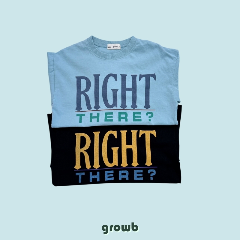 Grow B - Korean Children Fashion - #minifashionista - Right Tee - 4