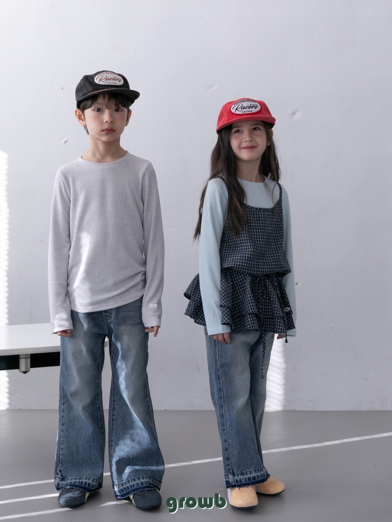 Grow B - Korean Children Fashion - #prettylittlegirls - Maison Bootcut Pants