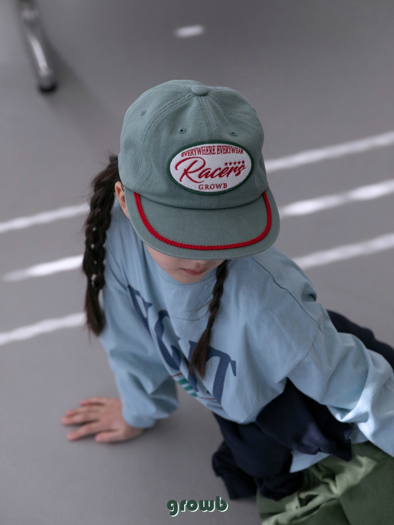 Grow B - Korean Children Fashion - #stylishchildhood - Racer Cap - 5