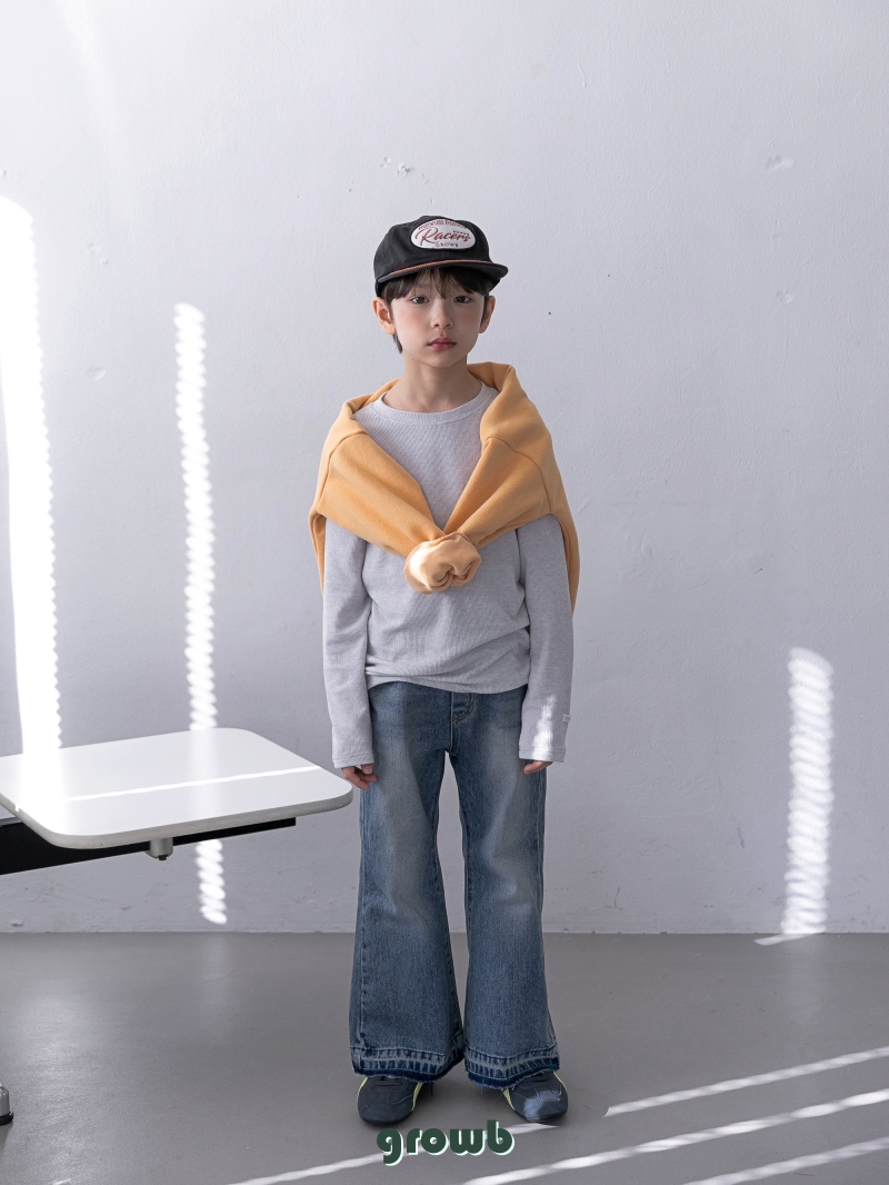 Grow B - Korean Children Fashion - #toddlerclothing - Maison Bootcut Pants - 4