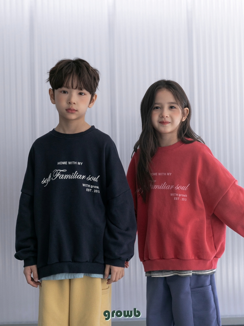 Grow B - Korean Children Fashion - #stylishchildhood - Soul Sweatshirt