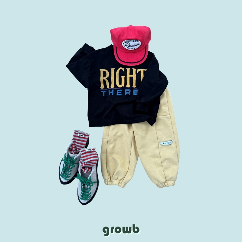 Grow B - Korean Children Fashion - #todddlerfashion - Right Tee - 5