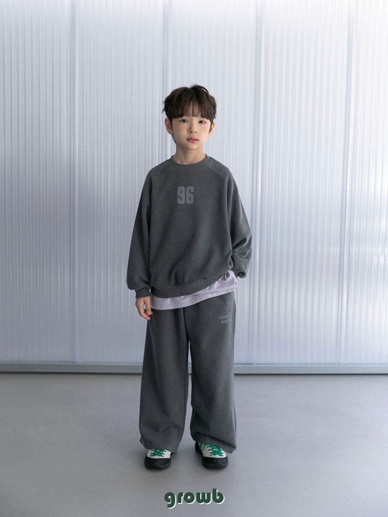 Grow B - Korean Children Fashion - #toddlerclothing - Steps Sweatshirt - 10