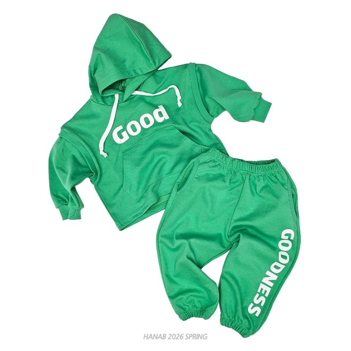 Hanab - Korean Children Fashion - #Kfashion4kids - Good Good Set - 2