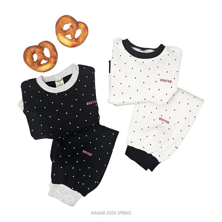Hanab - Korean Children Fashion - #designkidswear - Tiny Dot Set - 8