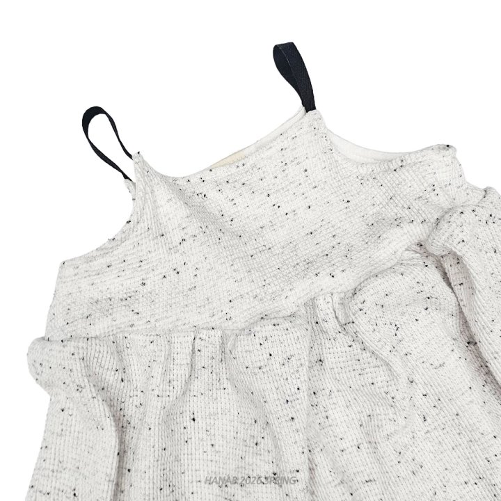 Hanab - Korean Children Fashion - #fashionkids - Unique Waffle One-piece - 7