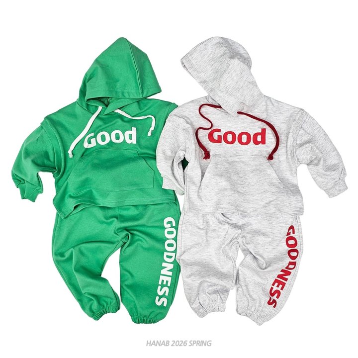 Hanab - Korean Children Fashion - #kidzfashiontrend - Good Good Set
