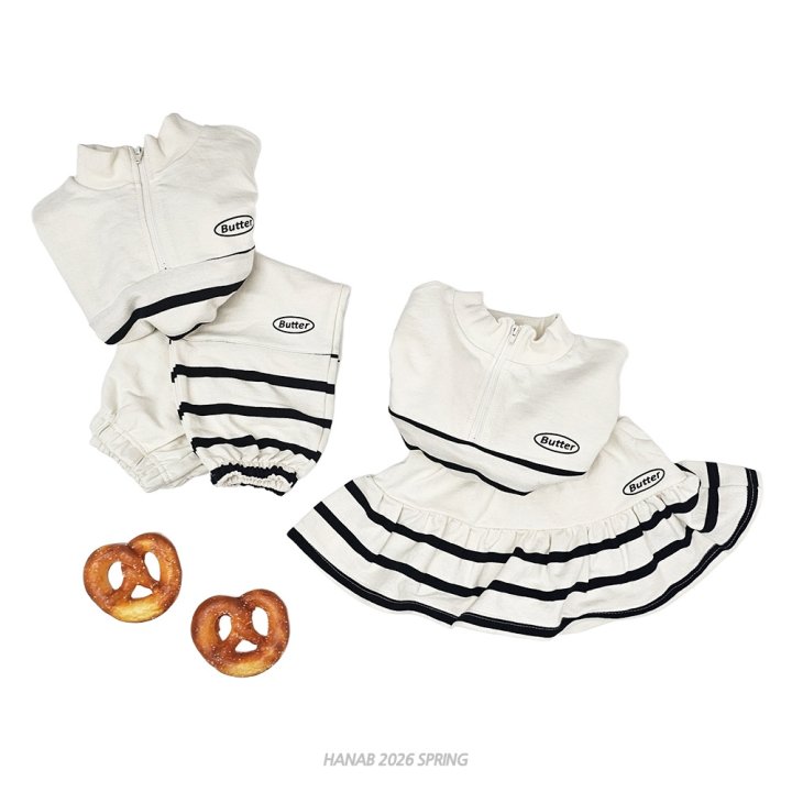 Hanab - Korean Children Fashion - #Kfashion4kids - Butter Set - 4