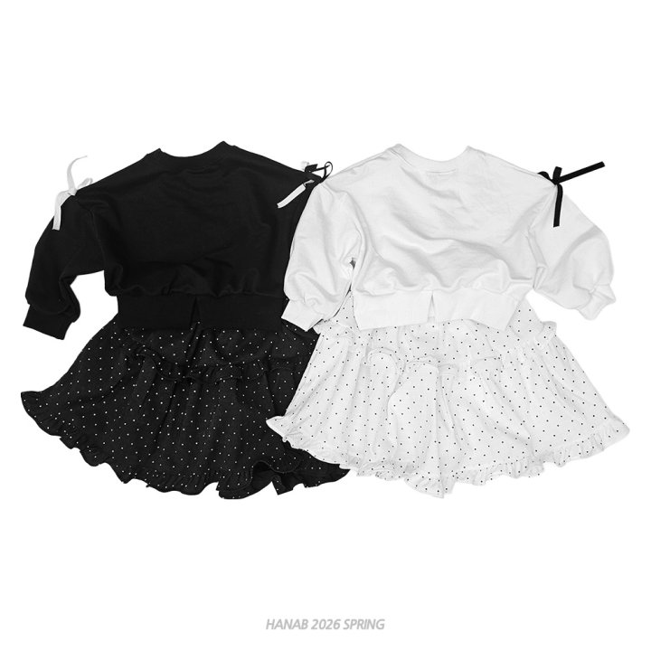 Hanab - Korean Children Fashion - #littlefashionista - Roundy Set - 2