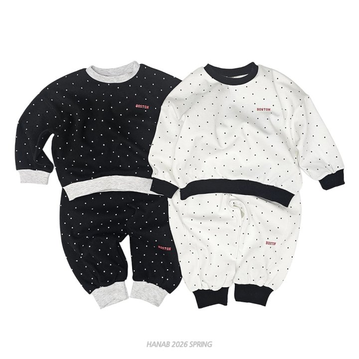 Hanab - Korean Children Fashion - #littlefashionista - Tiny Dot Set