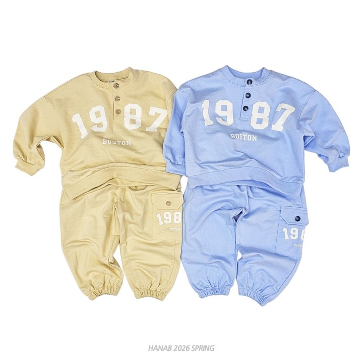 Hanab - Korean Children Fashion - #magicofchildhood - 1987 Set
