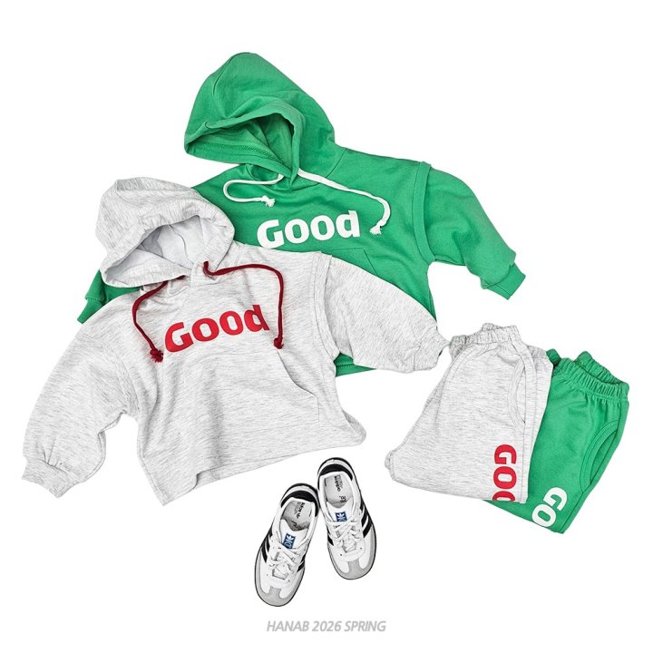 Hanab - Korean Children Fashion - #minifashionista - Good Good Set - 5