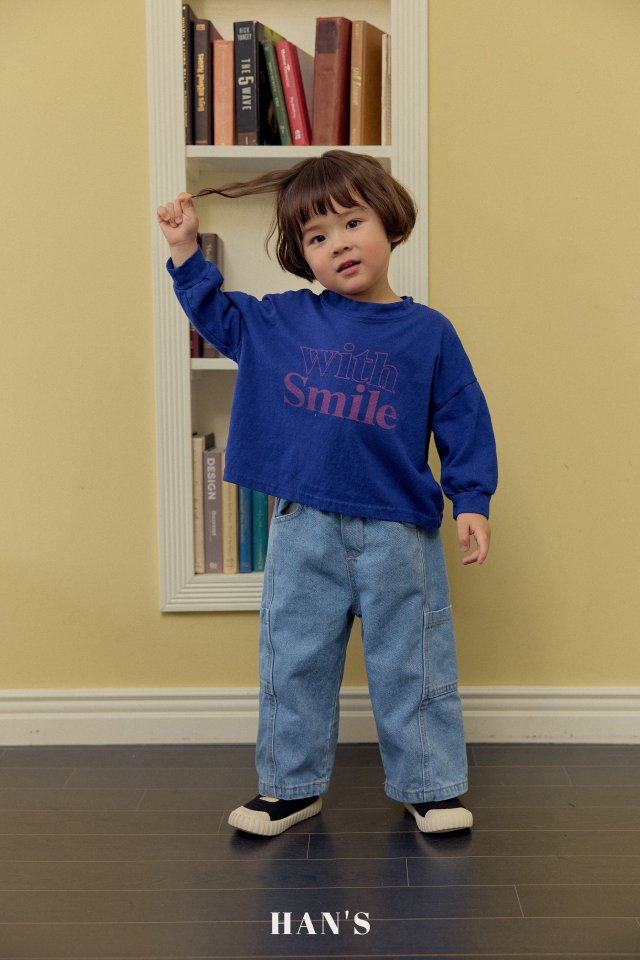 Han's - Korean Children Fashion - #kidzfashiontrend - Smile Tee - 4
