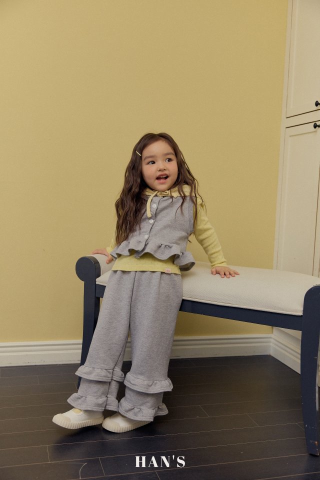 Han's - Korean Children Fashion - #Kfashion4kids - Frill Pants - 10