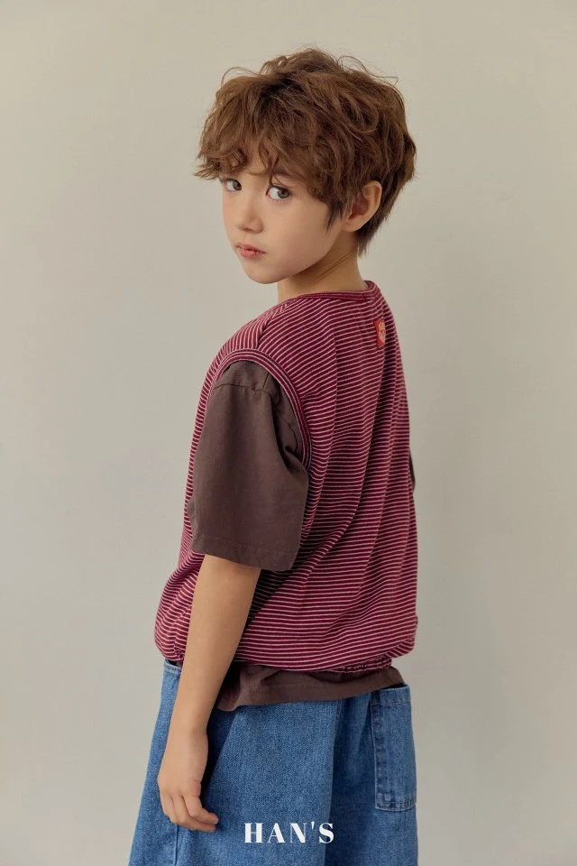 Han's - Korean Children Fashion - #childofig - Muse Stripe Sleeveless Top - 5