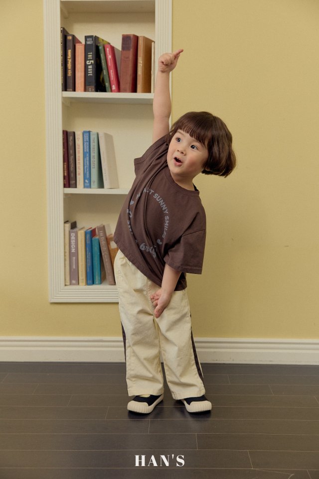 Han's - Korean Children Fashion - #childofig - Short Sleeve Label Tee - 9