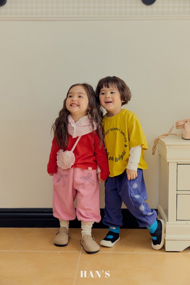 Han's - Korean Children Fashion - #discoveringself - Ribbon Pants - 9