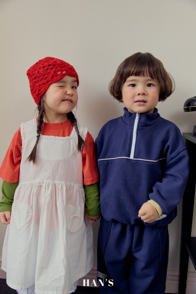 Han's - Korean Children Fashion - #discoveringself - Short Sleeve Label Tee - 12