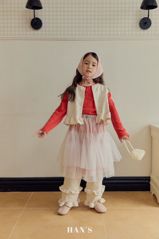 Han's - Korean Children Fashion - #discoveringself - Hip Sheer Skirt - 6