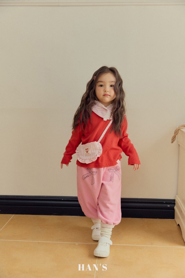 Han's - Korean Children Fashion - #fashionkids - Ribbon Pants - 10