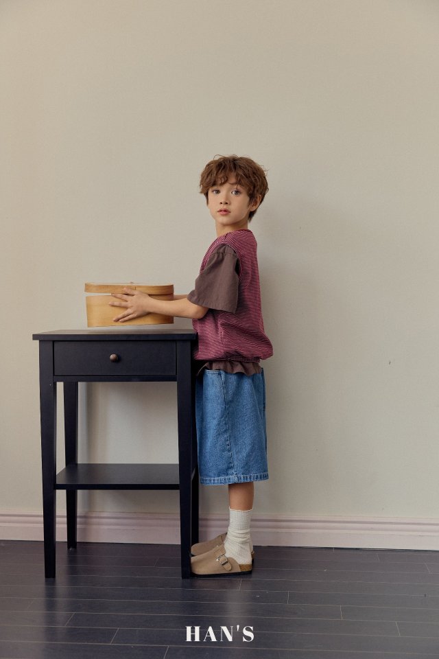 Han's - Korean Children Fashion - #fashionkids - Muse Stripe Sleeveless Top - 9