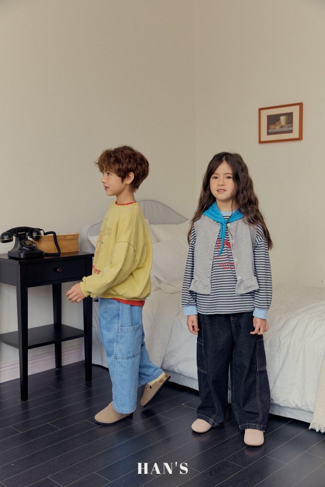 Han's - Korean Children Fashion - #fashionkids - Unbalanced Pants - 10