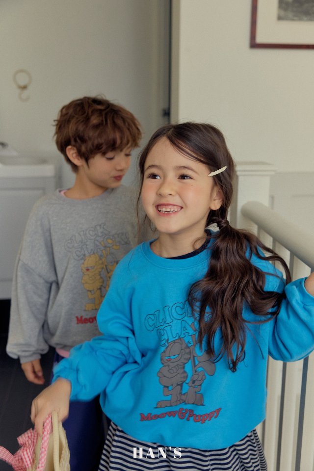 Han's - Korean Children Fashion - #discoveringself - Miu Puppy Sweatshirt - 4