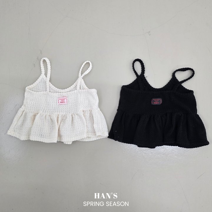 Han's - Korean Children Fashion - #kidsstore - Pom Pom Bustier - 3