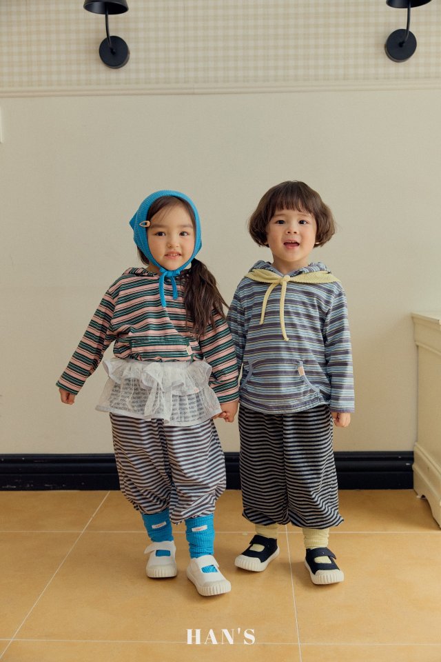 Han's - Korean Children Fashion - #kidsstore - Stripe Jenny Pants - 11