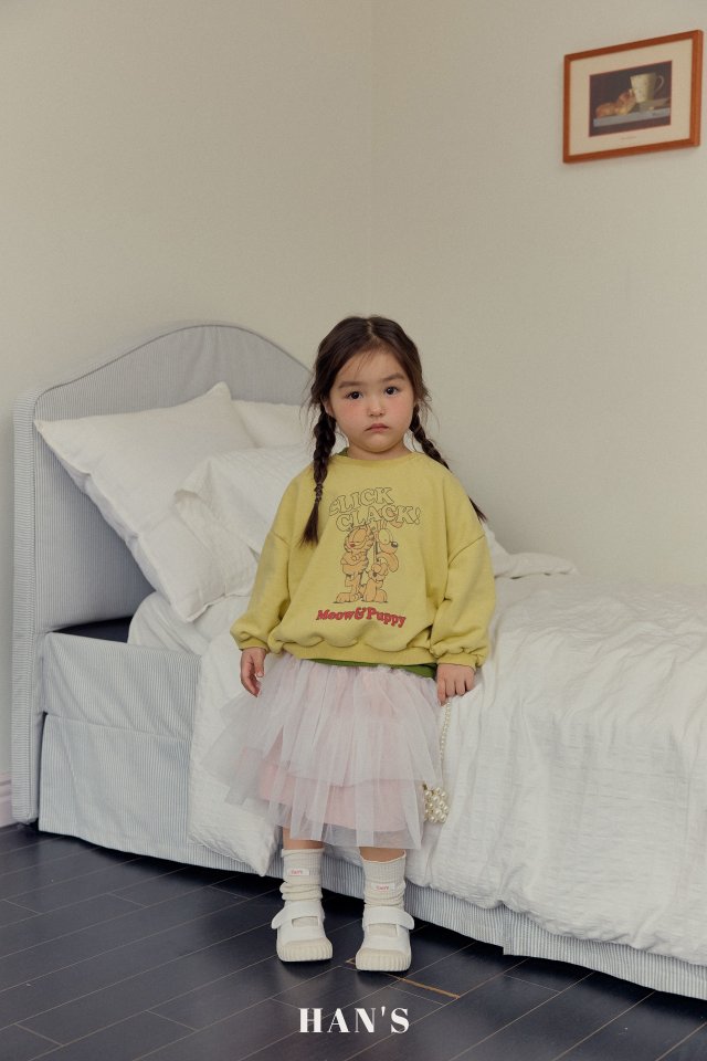 Han's - Korean Children Fashion - #kidzfashiontrend - Hip Sheer Skirt - 10