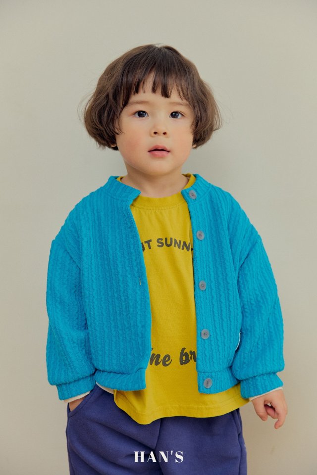 Han's - Korean Children Fashion - #Kfashion4kids - Short Sleeve Label Tee - 4