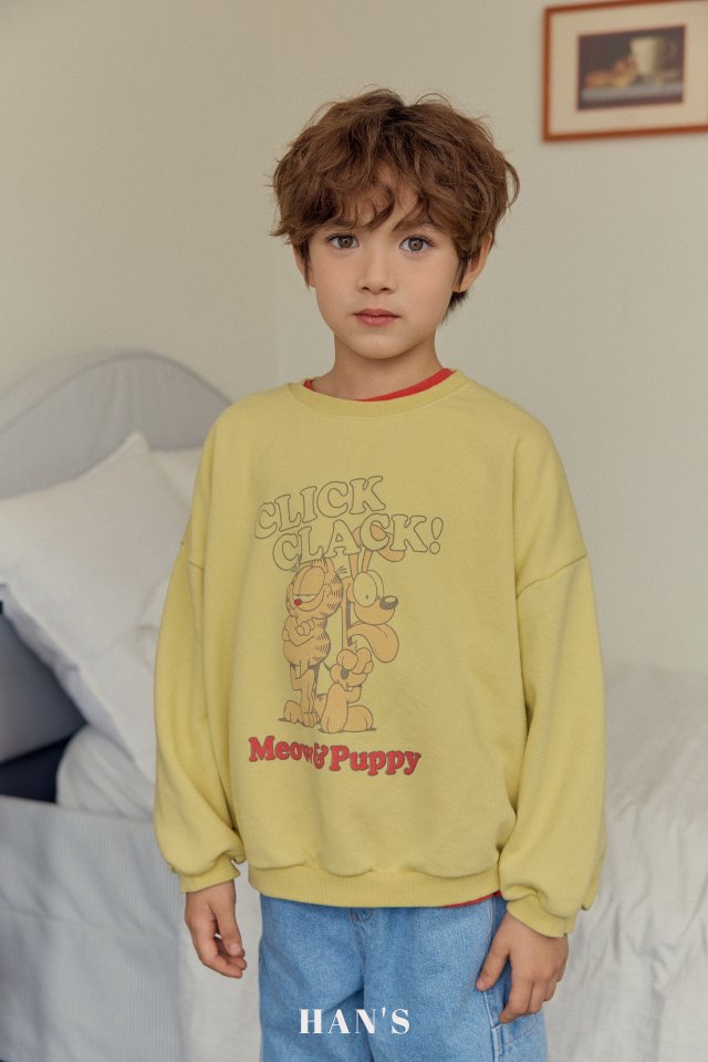 Han's - Korean Children Fashion - #magicofchildhood - Miu Puppy Sweatshirt - 10