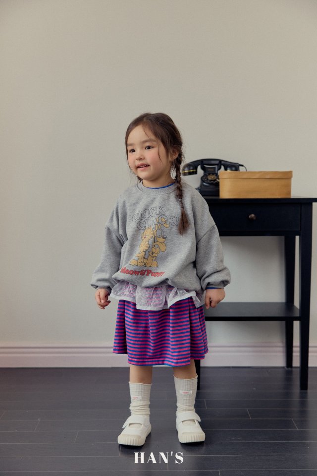 Han's - Korean Children Fashion - #minifashionista - Mesh Layered Skirt - 12
