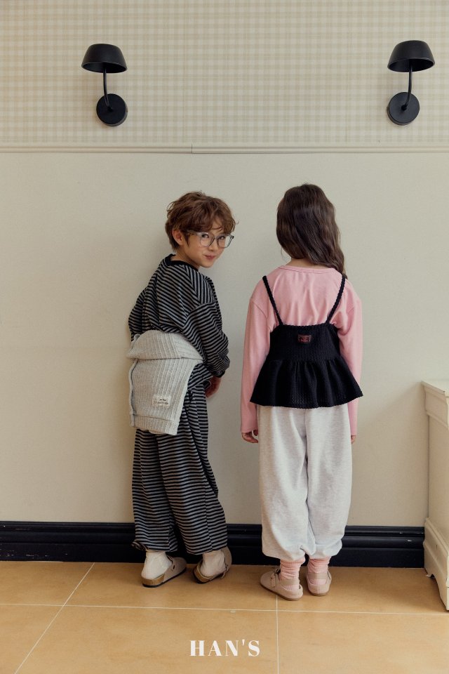 Han's - Korean Children Fashion - #minifashionista - Pom Pom Bustier - 8