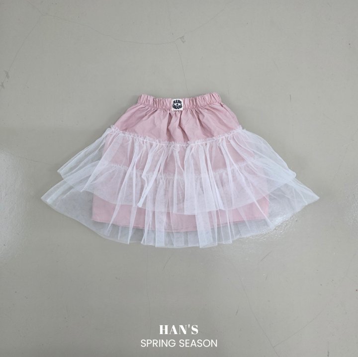 Han's - Korean Children Fashion - #prettylittlegirls - Hip Sheer Skirt