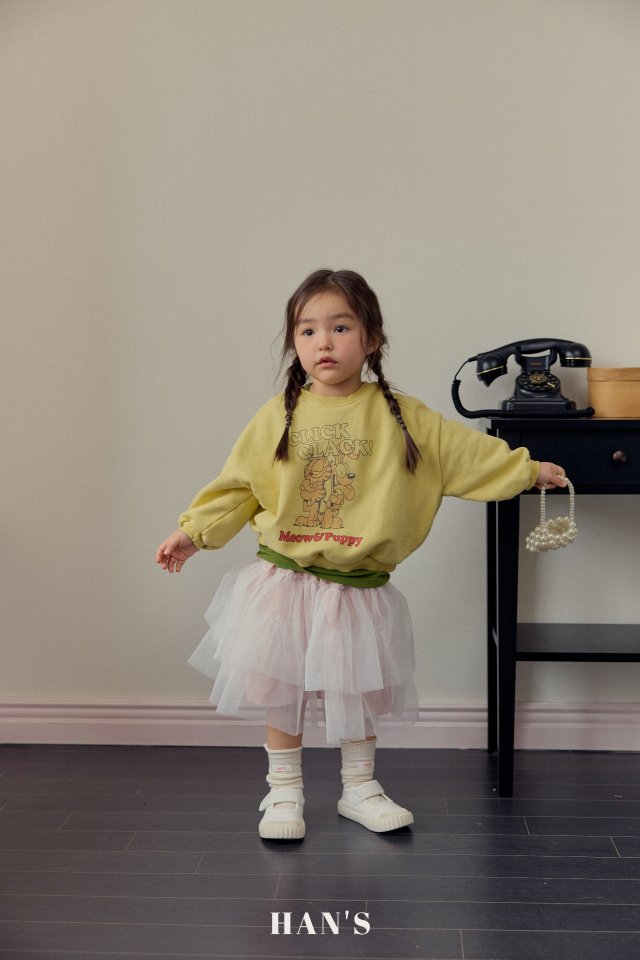 Han's - Korean Children Fashion - #prettylittlegirls - Miu Puppy Sweatshirt - 12