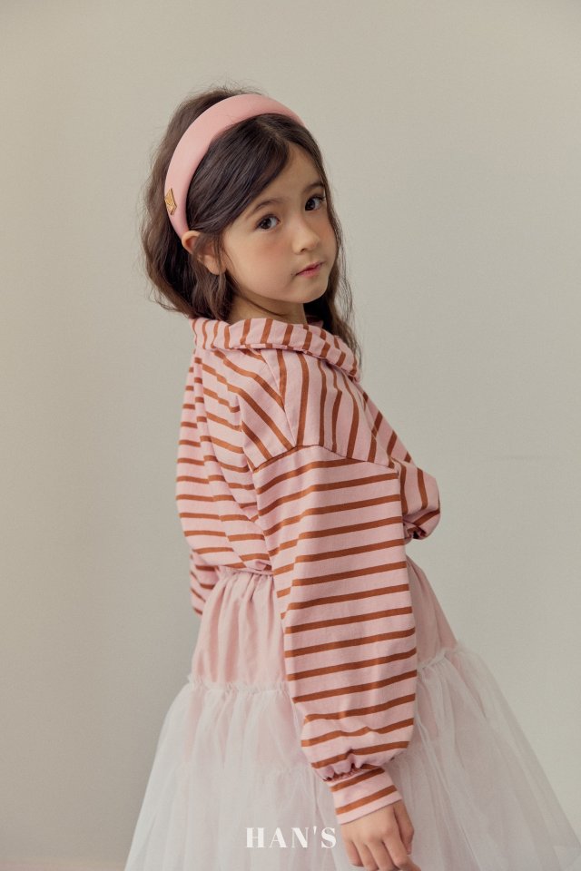 Han's - Korean Children Fashion - #todddlerfashion - Rich Collar Tee - 11