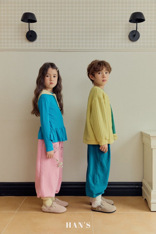 Han's - Korean Children Fashion - #todddlerfashion - Ribbon Pants - 4