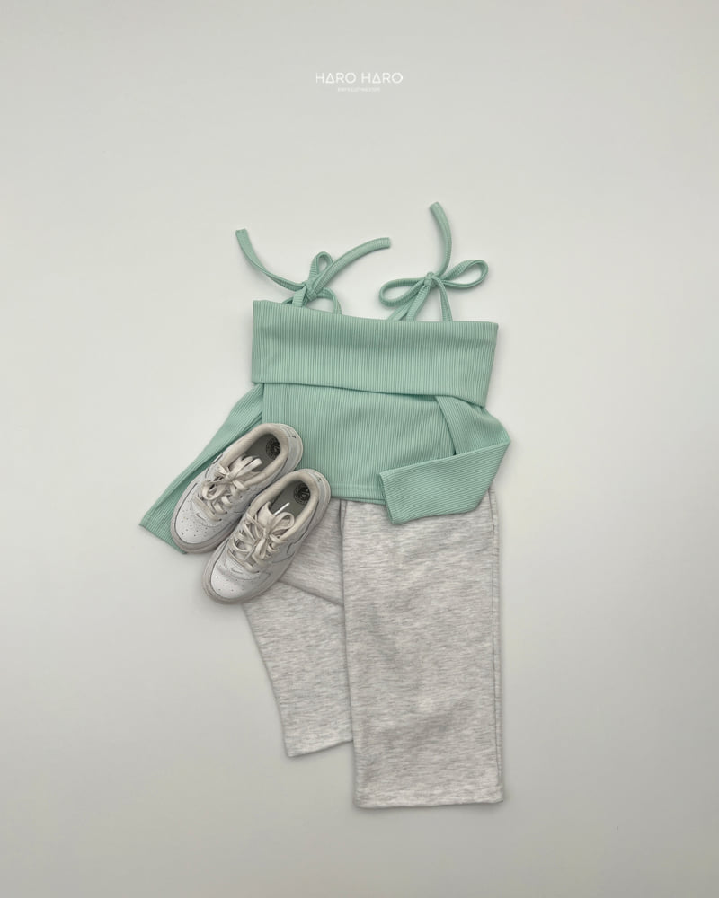 Haro Haro - Korean Children Fashion - #Kfashion4kids - Ribbon Shoulder Tee - 12
