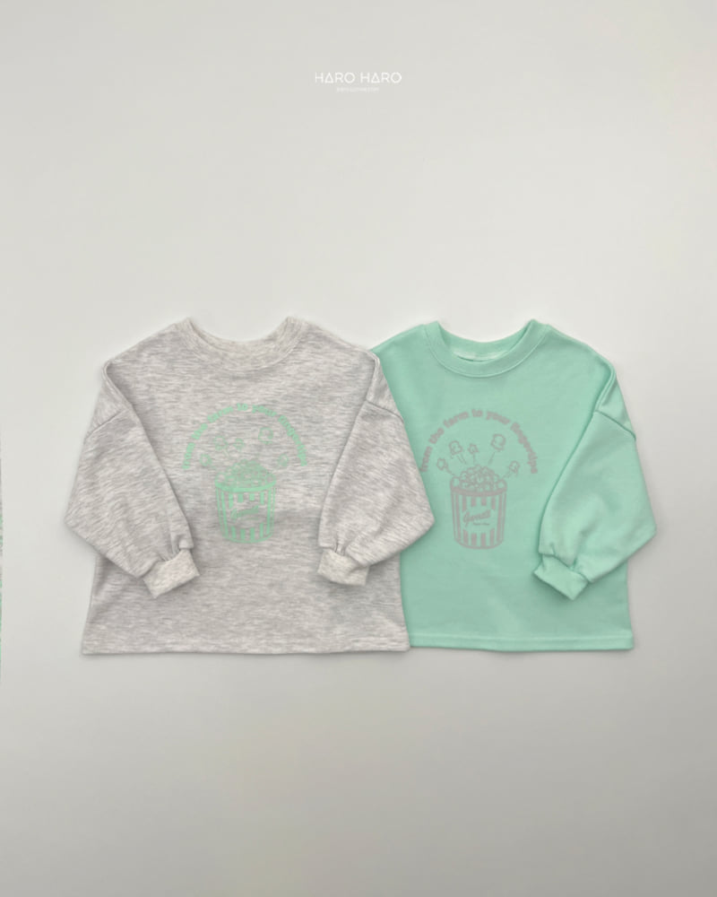Haro Haro - Korean Children Fashion - #Kfashion4kids - Popcorn Sweatshirt - 5
