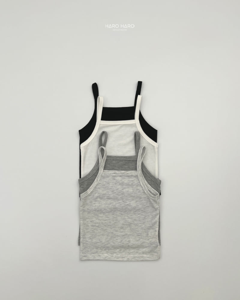 Haro Haro - Korean Children Fashion - #Kfashion4kids - Layered Sleeveless Tee Set - 3