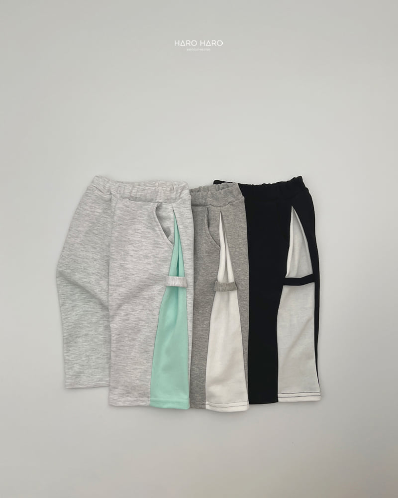 Haro Haro - Korean Children Fashion - #Kfashion4kids - Board Loop Color-Block Pants - 5