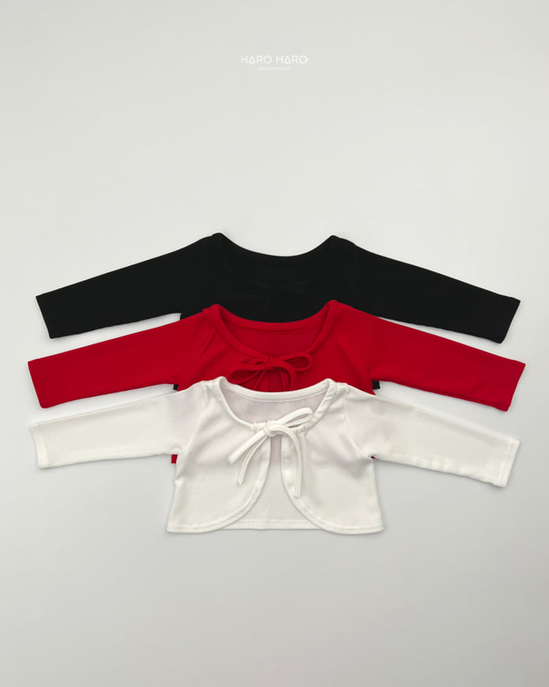 Haro Haro - Korean Children Fashion - #Kfashion4kids - Rose Bolero Cardigan - 3