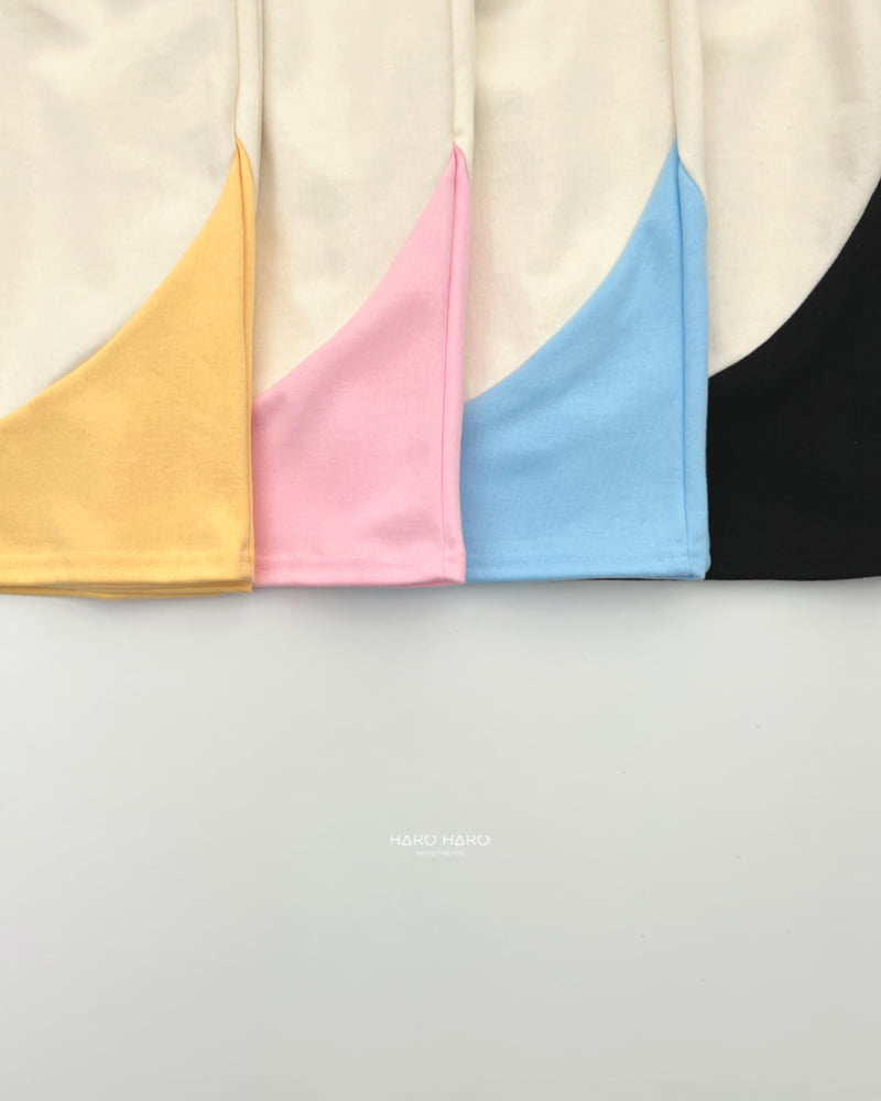 Haro Haro - Korean Children Fashion - #childofig - Contrast Color Wide Pants - 6