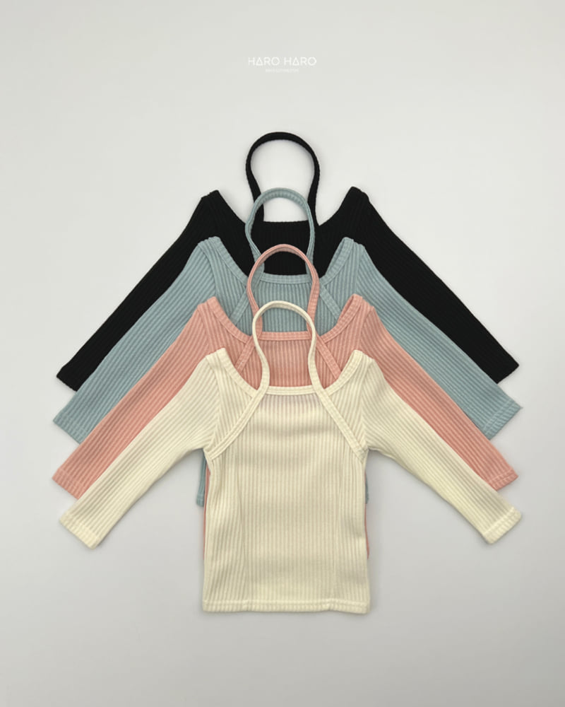 Haro Haro - Korean Children Fashion - #childofig - Milk Halter-Neck Tee - 3